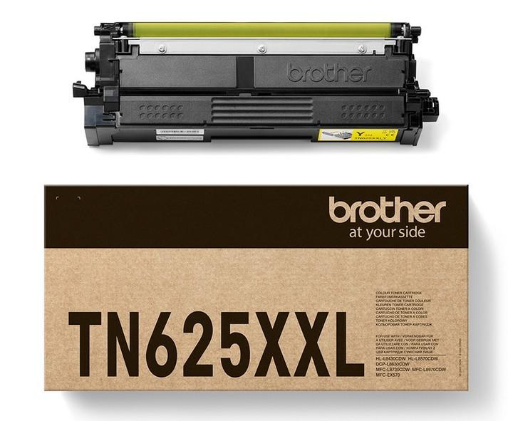 Консуматив Brother TN-625XXLY Super High Yield Yellow Toner Cartridge - 6 500 pages