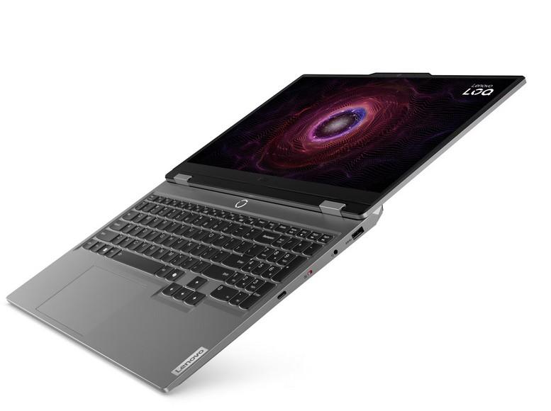 Лаптоп Lenovo LOQ 15ARP9, AMD Ryzen 7 7435HS 8C (3.1/4.5GHz, 16MB Cache), 15.6'' (39.62 cm) FHD IPS Display, 144Hz, NVIDIA GF RTX4070 8GB GDDR6, 24GB DDR5, 1TB M.2 NVMe SSD , Free DOS
