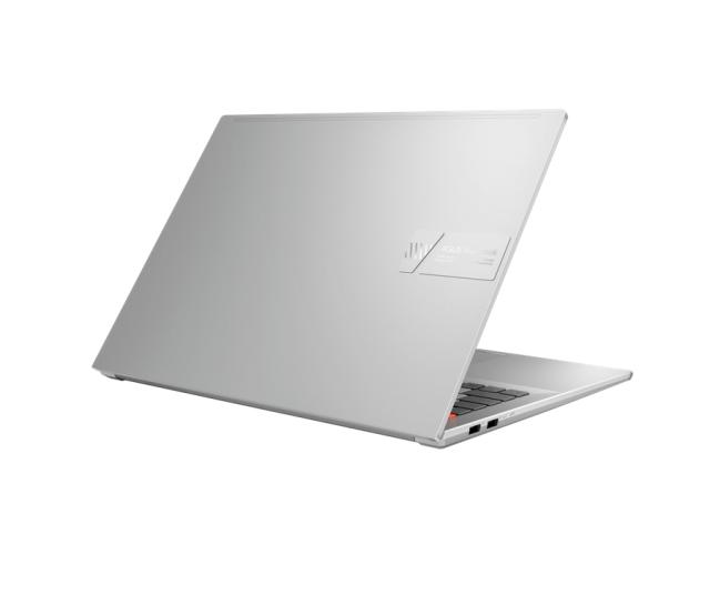 Лаптоп Asus Vivobook Pro 16X OLED N7600PC-OLED-L731X, Intel i7-11370H (3.3GHz up to 4.8GHz, 12MB), 16''OLED WQUXGA (3840 x 2400) GL, 400NITS(HDR) , DDR4 16GB( ON BD.)NVIDIA GeForce RTX 3050 4GB GDDR6,1TB PCIEG3 SSD,Win 11 Pro, Cool Silver