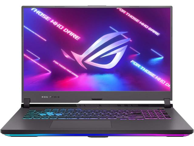 Лаптоп Asus ROG Strix G713QR-K4017, AMD Ryzen 7 5800H  (8-core/16-thread, 20MB cache, up to 4.4 GHz max boost), 17.3" FHD AG WQHD (2560 x 1440) 16:9 165Hz,16GB DDR4 3200MHz (2x8GB), PCIE 4.0 NVME 1TB M.2 SSD, NVIDIA GeForce RTX 3070 8GB GDDR6, WiFi 6