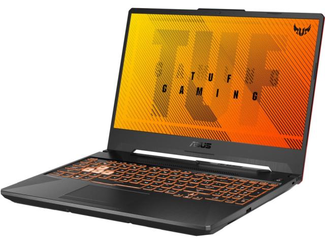 Лаптоп Asus TUF F15 FX506LHB-HN324 , Intel i5-10300H 2.5 GHZ (8M cache, up to 4.5GHz 4, cores), 15.6" FHD AG (1920x1080)144Hz, 16GB DDR4 2933MHz (1x8 GB), PCIE NVME 512TB M.2 SSD, NVIDIA GeForce GTX1650 4GB GDDR6, WiFi 6, RGB Illum. Kbd, no OS, Black