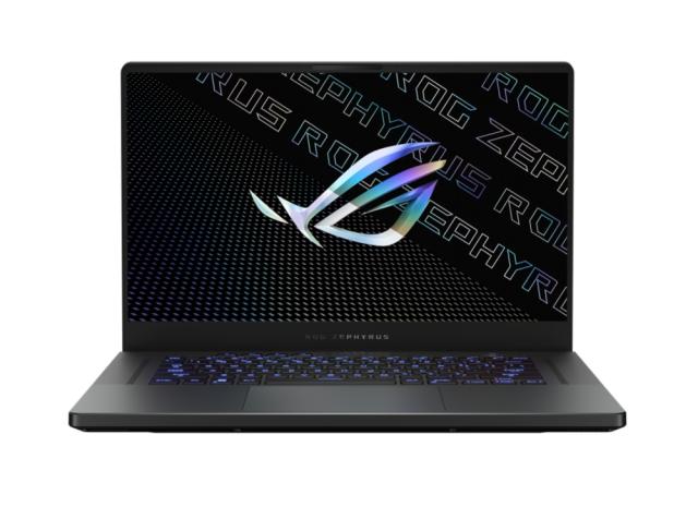 Лаптоп Asus ROG Zephyrus G15 GA503RS-LN005W, AMD Ryzen 7 6800HS, (8-core/16-thread, 20MB cache, up to 4.7 GHz max boost), 15.6" WQHD (2560 x 1440) 16:9 240Hz,16GB DDR5 4800(on bd),1TB PCIE NVME,RTH 3080 GDDR6 8GB,Illum. Kbd,Win11,Eclipse Gray
