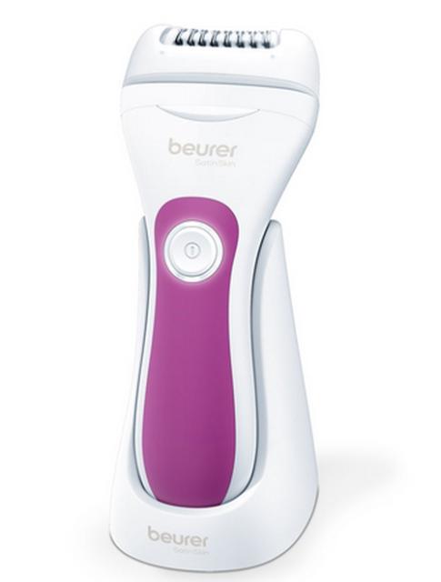 Епилатор Beurer HL 76 4-in-1 Epilator wet & dry , 42 tweezers, Extra-bright LED light, 2 speed settings, 2x epilator attachments (glide & precision attachment) & 2x shaver attachments (shaving & trimming attachment), Cordless, Powerful lithium-ion ba
