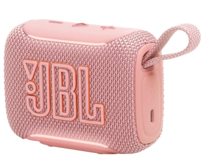 Тонколона JBL Go 5 PINK, 1.0, 4.8W, Bluetooth, IP68 водоустойчивост, батерия до 8 часа, USB Type-C