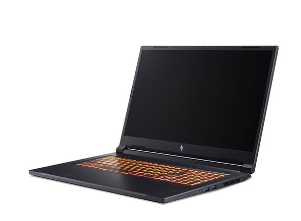 Лаптоп Acer Nitro V 17 AI AMD ANV17-41-R13U, AMD Ryzen 7 260 8C (3.8 / 5.1 GHz, 16MB Cache), 17.3" (43.94 cm) FHD IPS Display, NVIDIA GF RTX 5060 8GB GDDR7 DLSS 4, 32GB DDR5, 1TB M.2 NVMe SSD, Linux
