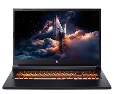 Лаптоп Acer Nitro V 17 AI AMD ANV17-41-R13U, AMD Ryzen 7 260 8C (3.8 / 5.1 GHz, 16MB Cache), 17.3" (43.94 cm) FHD IPS Display, NVIDIA GF RTX 5060 8GB GDDR7 DLSS 4, 32GB DDR5, 1TB M.2 NVMe SSD, Linux