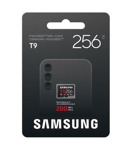 Карта памет Samsung T9 256GB microSD, Read 200 MB/s, UHS-I, U3, V30, A2