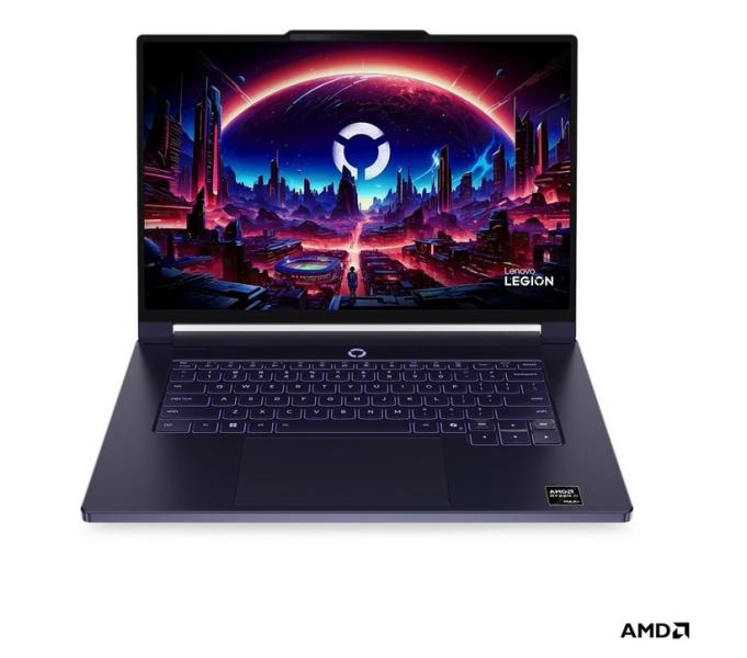 Лаптоп Lenovo Legion 7 15ASH11, AMD Ryzen AI Max+ 388 8C (3.6 / 5.0 GHz, 32MB Cache), 15.3" (38.86 cm) WQXGA OLED Glossy Display, AMD Radeon 8060S, 32GB LPDDR5X, 1TB M.2 NVMe SSD, Windows 11 Home