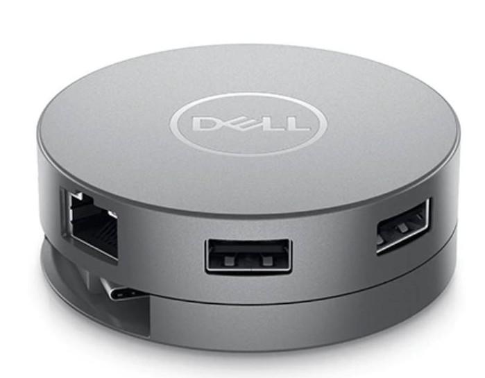 Докинг станция Dell DA310 USB-C Mobile , от USB Type-C към 1x USB C, 2x USB A, 1x HDMI, 1x VGA, 1x RJ45, Сива