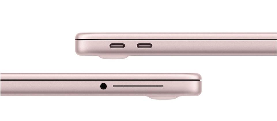 Лаптоп Apple MacBook Neo 13 Blush, Apple A18 Pro 6C (2.4 / 4.0 GHz, 24MB Cache), 13.0" (33.02 cm) IPS Liquid Retina, 5-core GPU Apple A18 Pro, 8GB LPDDR5X, 512GB SSD, Mac OS Tahoe