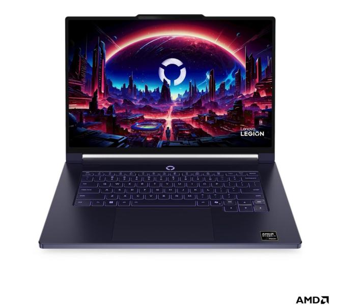 Лаптоп Lenovo Legion 7 15ASH11, AMD Ryzen AI Max+ 388 8C (3.6 / 5.0 GHz, 32MB Cache), 15.3" (38.86 cm) WQXGA OLED Glossy Display, AMD Radeon 8060S, 32GB LPDDR5X, 1TB M.2 NVMe SSD, Windows 11 Home