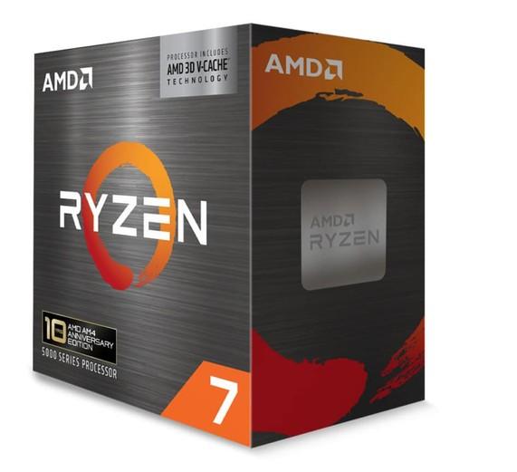 Процесор AMD Ryzen 7 5800X3D, 8C (3.4/4.5GHz, 96MB L3 Cache, AM4) Box, без охлаждане