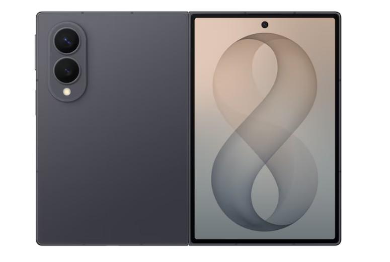 Смартфон Samsung Galaxy Z Fold 8 Graphite, 7.6" (19.3 cm) Dynamic AMOLED 2X, 120Hz,  тъчскрийн Corning Gorilla Glass display, 8C Snapdragon 8 Elite Gen 5 4.74 GHz, 16GB RAM, 1TB Flash памет, основна камера 50.0 MP + 50.0 MP, Android
