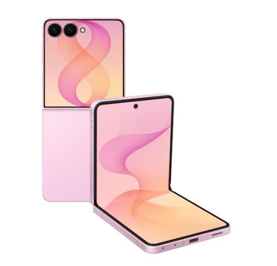 Смартфон Samsung Galaxy Z Flip 8 Pink, 6.8" (17.30 см) Dynamic AMOLED 2X, 120Hz, тъчскрийн Corning Gorilla Glass Victus display, Deca-Core Exynos 2600 3.8/3.26G/2.76GHz, 12GB RAM, 256GB Flash памет, основна камера 50.0 MP + 12.0 MP, Android