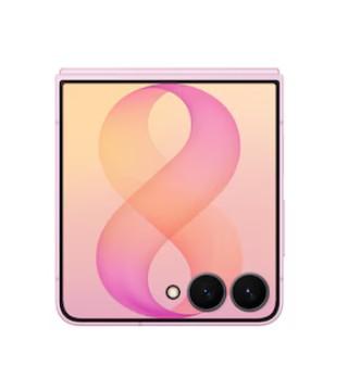 Смартфон Samsung Galaxy Z Flip 8 Pink, 6.8" (17.30 см) Dynamic AMOLED 2X, 120Hz, тъчскрийн Corning Gorilla Glass Victus display, Deca-Core Exynos 2600 3.8/3.26G/2.76GHz, 12GB RAM, 256GB Flash памет, основна камера 50.0 MP + 12.0 MP, Android