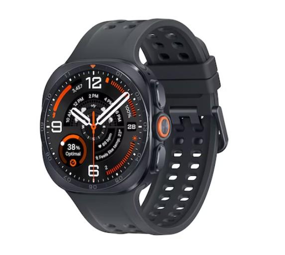 Смарт часовник Samsung Galaxy Watch Ultra2 Titanium Gray 4G/LTE, 47mm, 1.5" (3.8cm) AMOLED дисплей, 2GB RAM, 64GB flash памет, 10ATM + IP69K, Black