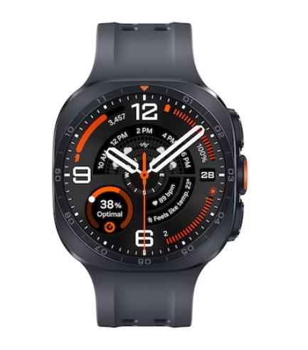 Смарт часовник Samsung Galaxy Watch Ultra2 Titanium Gray 4G/LTE, 47mm, 1.5" (3.8cm) AMOLED дисплей, 2GB RAM, 64GB flash памет, 10ATM + IP69K, Black
