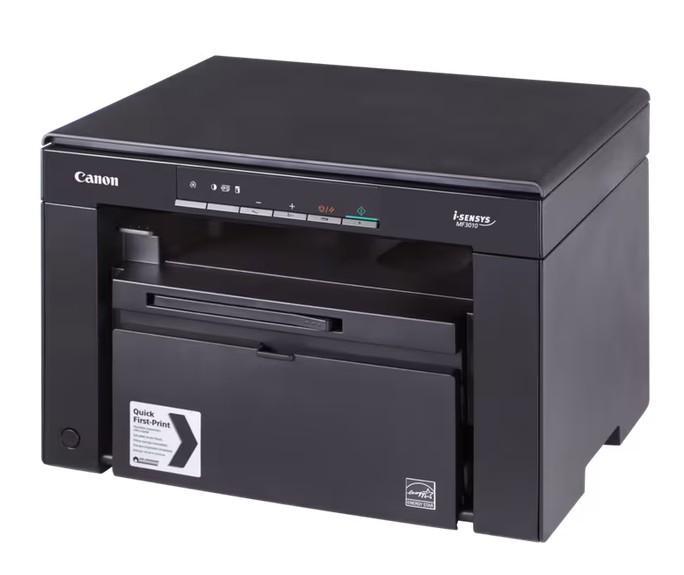 Лазерно многофункционално устройство Canon i-SENSYS MF3010, A4, принтер/копир/скенер, 600 x 400 dpi, 18стр/мин, USB