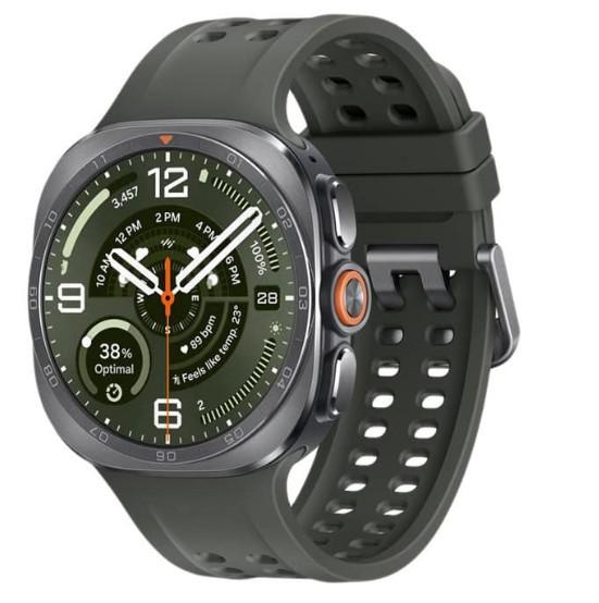 Смарт часовник Samsung Galaxy Watch Ultra2 Titanium Silver, 47mm, 4G/LTE,  1.5" (3.81 cm) AMOLED дисплей, 2GB RAM, 64GB flash памет, 10ATM + IP69K защита