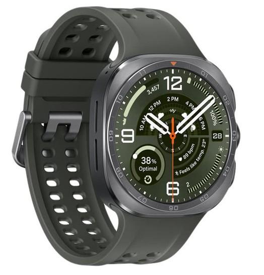 Смарт часовник Samsung Galaxy Watch Ultra2 Titanium Silver, 47mm, 4G/LTE,  1.5" (3.81 cm) AMOLED дисплей, 2GB RAM, 64GB flash памет, 10ATM + IP69K защита