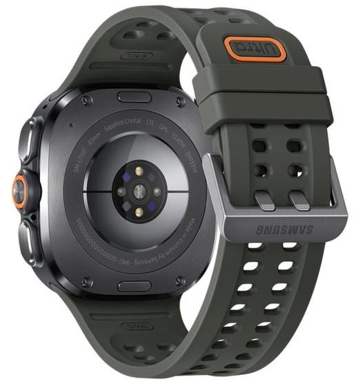 Смарт часовник Samsung Galaxy Watch Ultra2 Titanium Silver, 47mm, 4G/LTE,  1.5" (3.81 cm) AMOLED дисплей, 2GB RAM, 64GB flash памет, 10ATM + IP69K защита