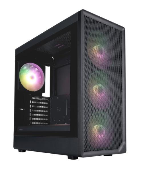 Кутия 1stPlayer AU8 Black, Middle Tower, 1 x USB 3.0, 1 x USB 2.0, 1 x USB 3.1 Type-C, ATX, mATX, Mini-ITX