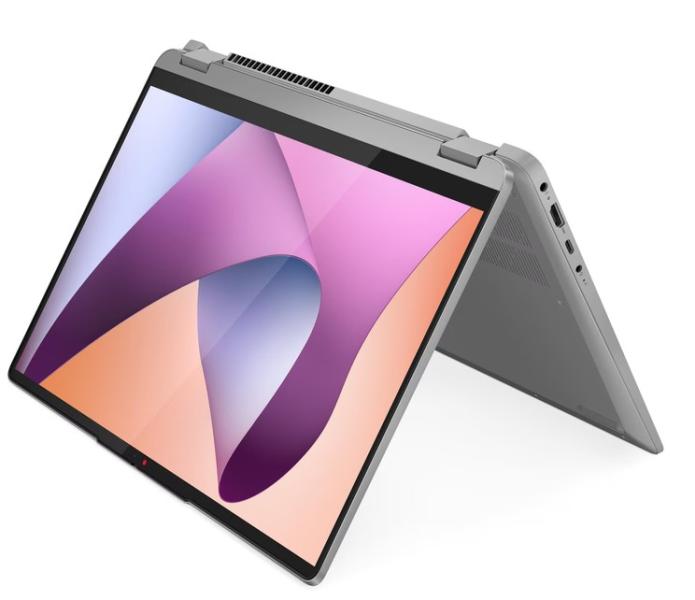 Лаптоп Lenovo IdeaPad Flex 5 14ABR8, AMD Ryzen 5 7530U 6C (2.0 / 4.5 GHz, 16MB Cache), 14.0" (35.56 cm) WUXGA IPS Glossy Display, Touchscreen, 16GB LPDDR4X, 1TB M.2 NVMe SSD, Windows 11 Home