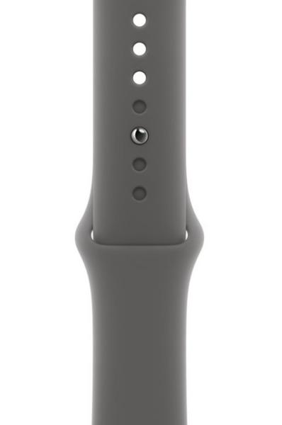 Смарт часовник Apple Watch Series 11 Cellular, 46mm, 1.96" (4.98cm) LTPO3 OLED дисплей, LTE, Wi-Fi, Bluetooth, GPS, 64GB Flash памет, IP6X, Natural Titanium с Stone Grey Sport - M/L каишка