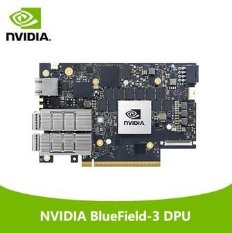 DPU Контролер NVIDIA BlueField-3 E-Series B3210E - network adapter - PCIe 5.0 x16 - 100 Gigabit QSFP112 x 2
