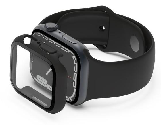 Стъклен протектор за часовник Belkin SCREENFORCE TemperedCurve 2 in 1 AM Screen Protector - Series 4-9/SE - 40/41mm - Black