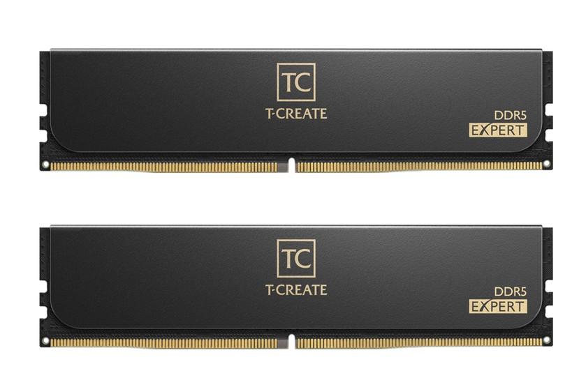 Памет Team Group T-Create Expert Black 32GB (2x16GB) DDR5 6000MHz, CL38. 1.25 V 