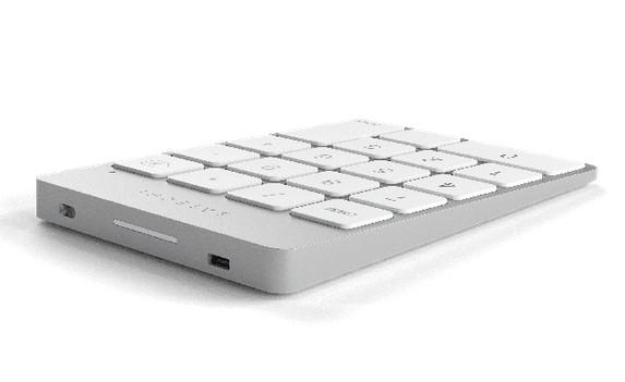 Цифрова клавиатура SATECHI Slim, Bluetooth, Silver, съвместимо с устройството на Apple