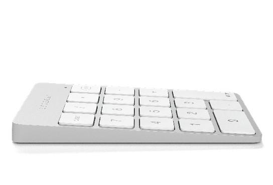 Цифрова клавиатура SATECHI Slim, Bluetooth, Silver, съвместимо с устройството на Apple