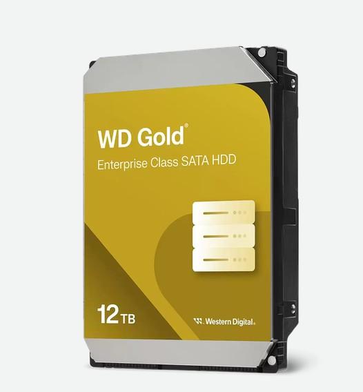 Твърд диск Western Digital Gold Enterprise 12TB HDD 7200rpm 6Gb/s sATA 512MB, 3.5" (8.89 cm)