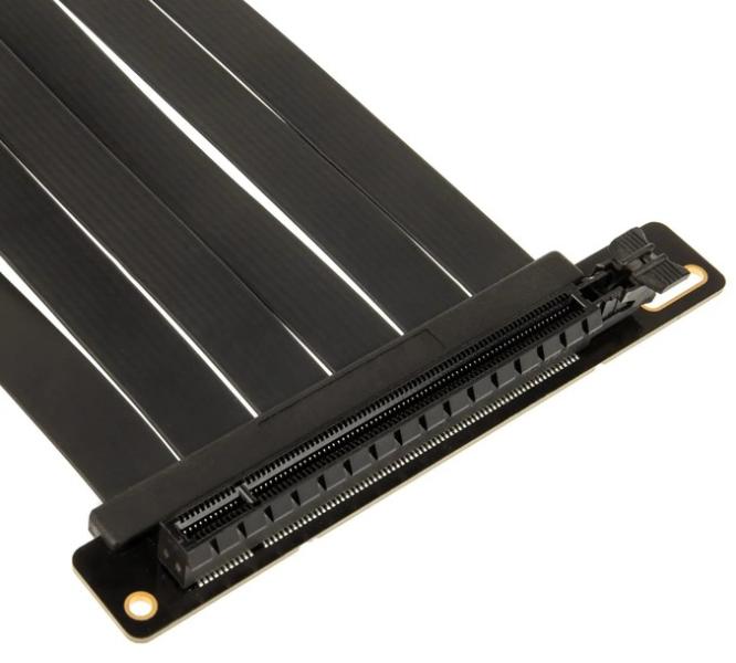 Кабел за вертикален монтаж на видео карта Kolink Riser Cable 300mm 90° - PCI-E 5.0