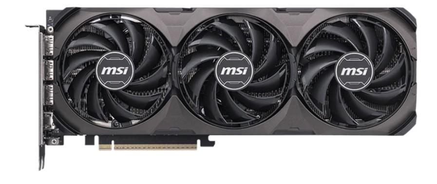 Видео карта MSI nVIDIA GeForce RTX 5060 Ti SHADOW 3X OC 8GB GDDR7, 128-bit, HDMI, 3x DP
