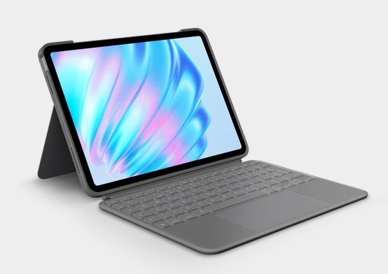 Безжична клавиатура с тракпад и отделящ се кейс с поставка за iPad Air 13"(M2) Logitech Combo Touch US (QWERTY)
