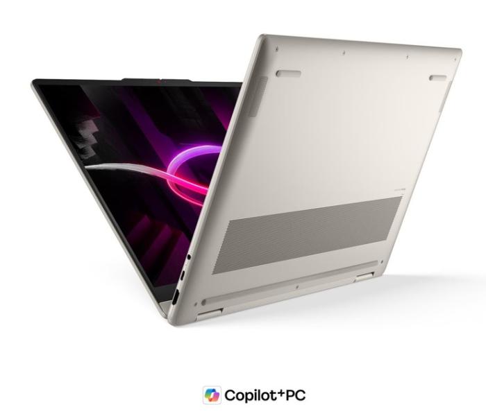 Лаптоп Lenovo Yoga 7 2-in-1 16AGP11, AMD Ryzen AI 7 445 6C (2.0 / 4.6 GHz, 8MB Cache), 16.0" (40.64 cm) 2.8K WQXGA+ OLED Display, Touchscreen, 32GB LPDDR5X, 1TB M.2 NVMe SSD, Windows 11 Home 