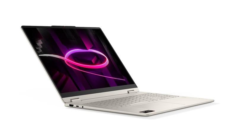 Лаптоп Lenovo Yoga 7 2-in-1 16AGP11, AMD Ryzen AI 7 445 6C (2.0 / 4.6 GHz, 8MB Cache), 16.0" (40.64 cm) 2.8K WQXGA+ OLED Display, Touchscreen, 32GB LPDDR5X, 1TB M.2 NVMe SSD, Windows 11 Home 