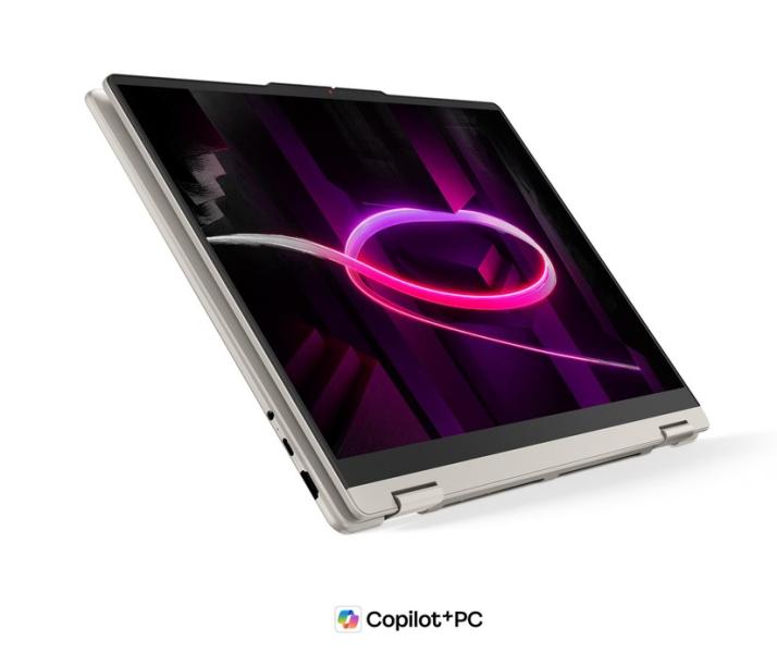 Лаптоп Lenovo Yoga 7 2-in-1 16AGP11, AMD Ryzen AI 7 445 6C (2.0 / 4.6 GHz, 8MB Cache), 16.0" (40.64 cm) 2.8K WQXGA+ OLED Display, Touchscreen, 32GB LPDDR5X, 1TB M.2 NVMe SSD, Windows 11 Home 