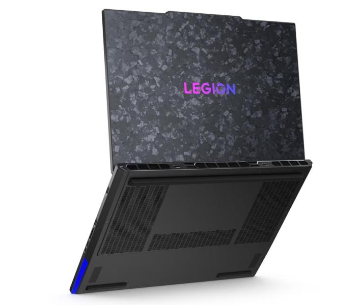 Лаптоп Lenovo Legion 9 18IAX10, Intel Core Ultra 9 275HX 24C (2.70 / 5.40 GHz, 36MB Cache), 18.0" (45.72 cm) WQUXGA IPS Glossy Display, 240Hz / 440 Hz(HSR-on in BIOS), NVIDIA GF RTX5080 16GB GDDR7 DLSS 4, 64GB DDR5, 2TB M.2 NVMe SSD, Free DOS