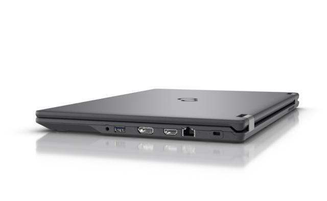 Лаптоп Fujitsu LIFEBOOK E5511, Intel Core i7-1165G7 up to 4.70GHz, 15.6" FHD AG, 1x16GB DDR4 3200MHz, SSD 512GB PCIe 3.0 NVMe M.2, FPR & SCR, IR-HD cam, Intel WiFi 6 AX201, BT5, 4cell 50Wh,  Backlit Kbd, Win10 Pro