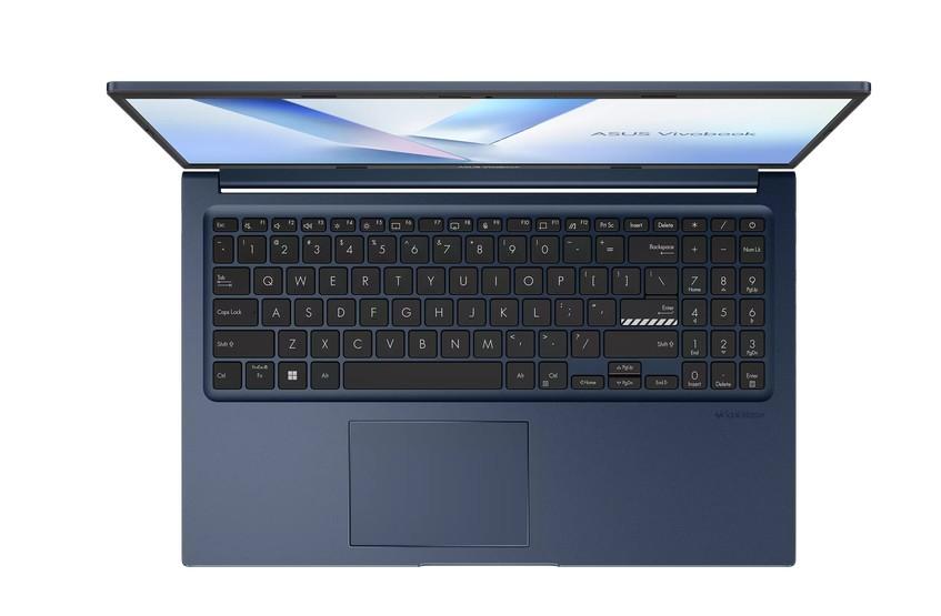 Лаптоп ASUS Vivobook 15 X1504MA-BQ773, Intel Core 5 315 6C (1.4 / 4.4 GHz, 6MB Cache), 15.6'' (39.62 cm) FHD IPS Display, 16GB DDR5, 512GB M.2 NVMe SSD, Free DOS