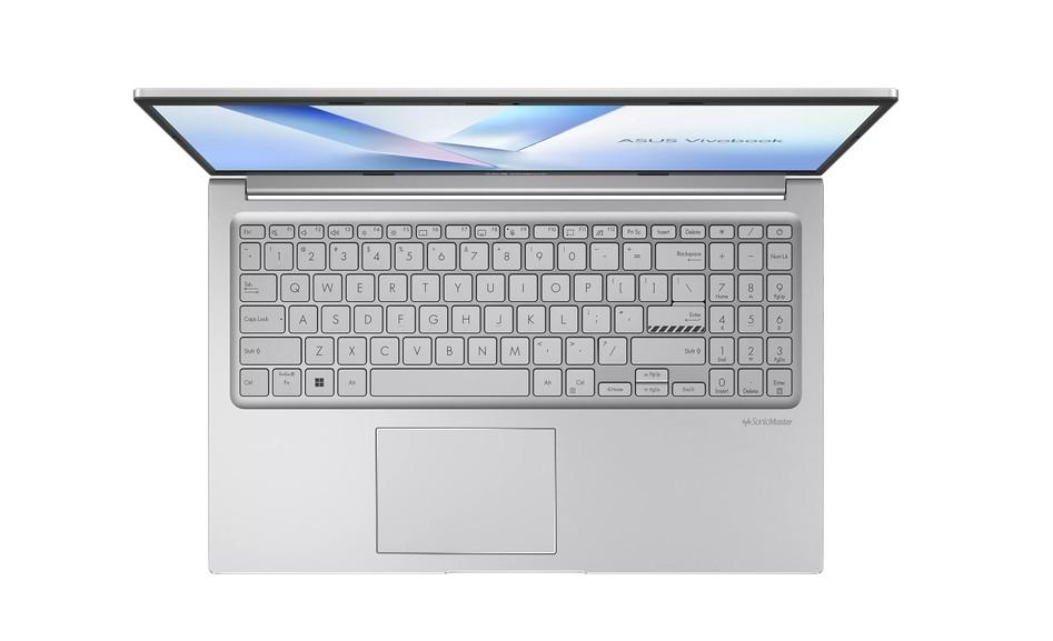 Лаптоп ASUS Vivobook 15 X1504MA-BQ475, Intel Core 3 304 5C (1.4 / 4.3 GHz, 6MB Cache), 15.6'' (39.62 cm) FHD IPS Display, 8GB DDR5, 256GB M.2 NVMe SSD, Free DOS