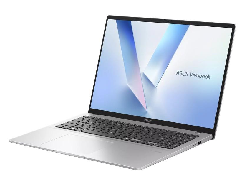 Лаптоп ASUS Vivobook 16 M1607GA-MB003W, AMD Ryzen AI 7 445 6C (2.0 / 4.6 GHz, 8MB Cache), 16.0" (40.64 cm) WUXGA IPS Anti-glare display, 16GB DDR5, 512GB M.2 NVMe SSD, Windows 11 Home