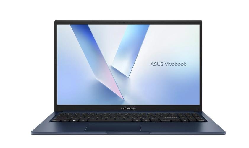 Лаптоп ASUS Vivobook 15 X1504MA-BQ204NA, Intel Core 7 350 6C (1.4 / 4.8 GHz, 6MB Cache), 15.6'' (39.62 cm) FHD IPS Display, 16GB DDR5, 512GB M.2 NVMe SSD, Free DOS