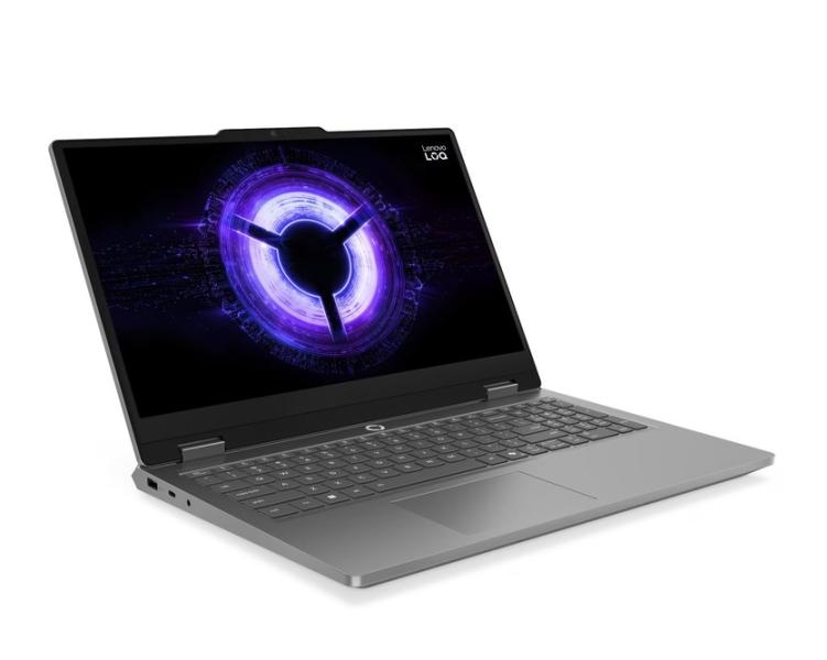 Лаптоп Lenovo LOQ Essential 15IRX11, Intel Core i5-13450HX 10C (1.80 / 4.60 GHz, 20MB Cache), 15.6'' (39.62 cm) FHD IPS Anti-glare Display, NVIDIA GF RTX5050 8GB GDDR7 DLSS 4, 16GB DDR5, 512GB M.2 NVMe SSD, Free DOS