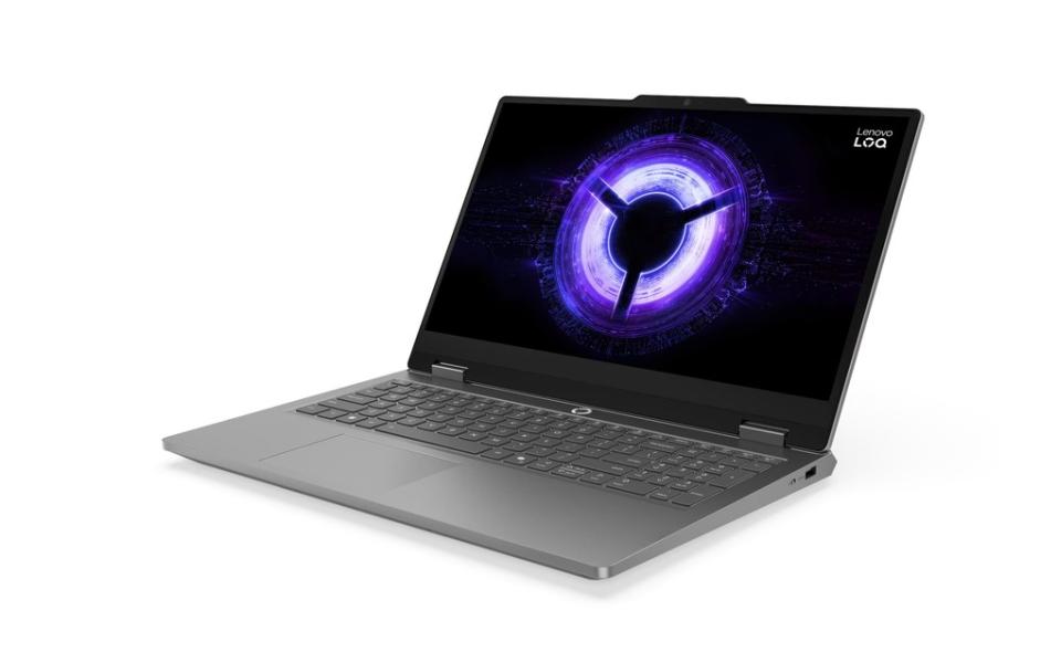 Лаптоп Lenovo LOQ Essential 15IRX11, Intel Core i5-13450HX 10C (1.80 / 4.60 GHz, 20MB Cache), 15.6'' (39.62 cm) FHD IPS Anti-glare Display, NVIDIA GF RTX5050 8GB GDDR7 DLSS 4, 16GB DDR5, 512GB M.2 NVMe SSD, Free DOS