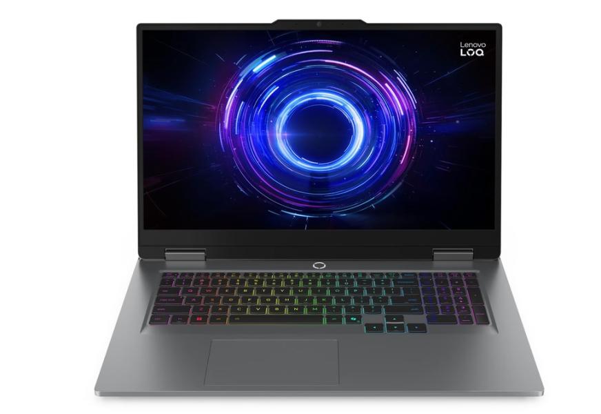 Лаптоп Lenovo LOQ 17IRX10, Intel Core i5-13450HX 10C (1.80 / 4.60 GHz, 20MB Cache), 17.3" (43.94 cm) FHD IPS Anti-glare Display, NVIDIA GF RTX5050 8GB GDDR7 DLSS 4, 16GB DDR5, 1TB M.2 NVMe SSD, Free DOS