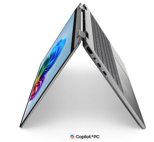 Лаптоп Lenovo IdeaPad 5 2-in-1 14IPH11, Intel Core Ultra 5 322 6C (1.9 / 4.4 GHz, 12MB Cache), 14.0" (35.56 cm) WUXGA IPS Glass Display, Touchscreen, 16GB DDR5, 512GB M.2 NVMe SSD, Windows® 11 Home